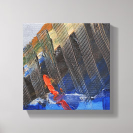 Abstrakt segelsegel canvastryck