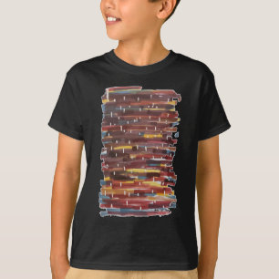 Abstrakt Sepia T Shirt