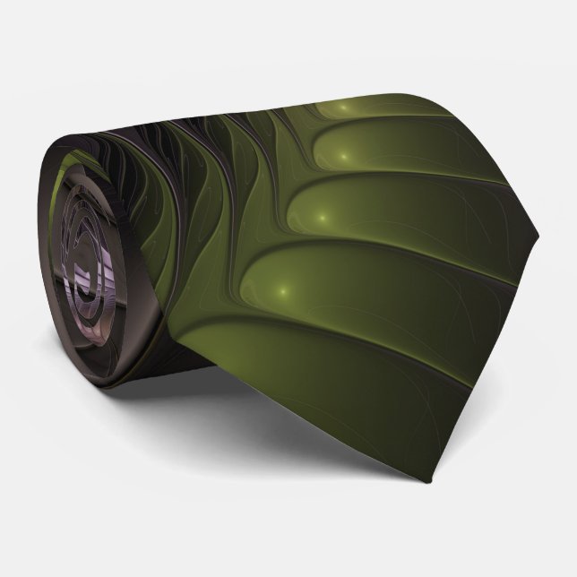Abstrakt Shiny Trippy Color 3D Fractal Art Slips (Rullad)