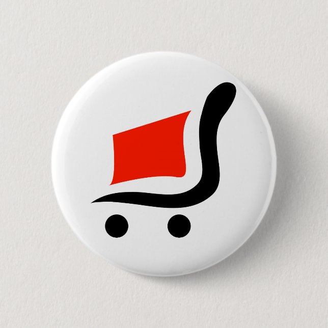 abstrakt shoppingvagn knapp (Framsida)