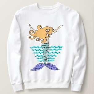 Abstrakt Sjöjungfru konst till Bära T Shirt