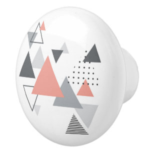 Abstrakt skandinavisk geometrisk design knopp