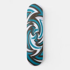 Abstrakt Skateboard Bräda 19,5 Cm