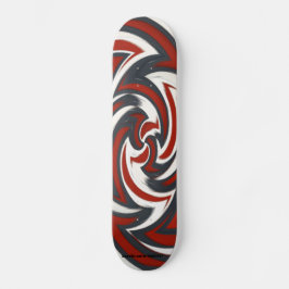 Abstrakt Skateboard Bräda 19,5 Cm