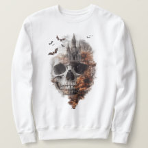 Abstrakt Skull Art Sweatshirt