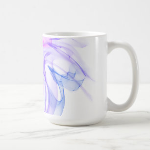 Abstrakt Smoke på Vatten Kaffemugg