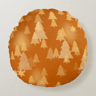 Abstrakt snöflingor. 2d illustration. Jul Rund Kudde