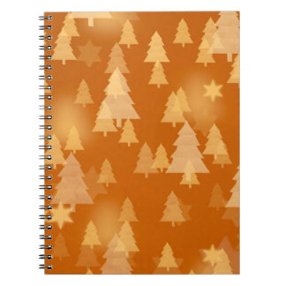 Abstrakt snöflingor. 2d illustration. Juli Anteckningsbok