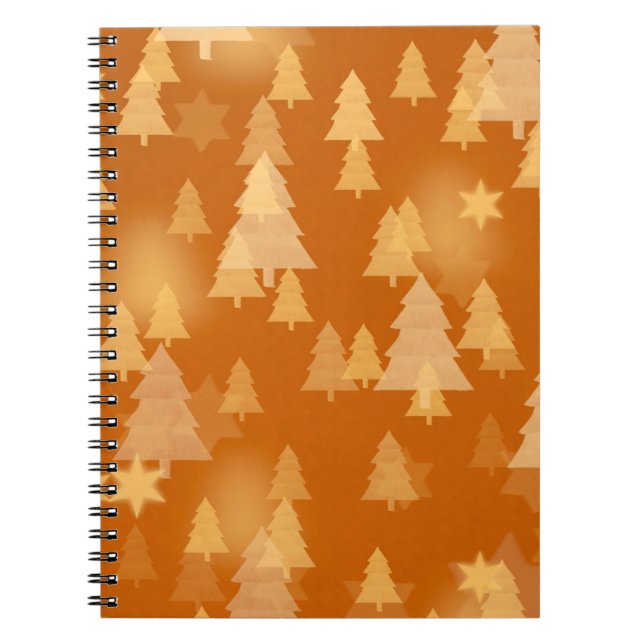 Abstrakt snöflingor. 2d illustration. Juli Anteckningsbok (Framsidan)