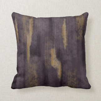 Abstrakt Soft Hues Deep Plum & Guld Dekorativ kudd Kudde