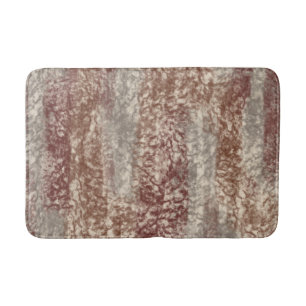 Abstrakt Soft Hues Grått Beige Vin & Chocolate Badrumsmatta