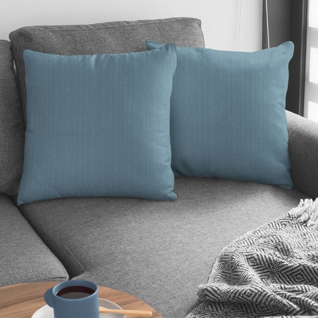 Abstrakt Soft Hues Teal Kudde (Skapare uppladdad)