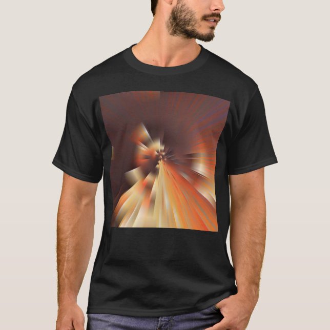 Abstrakt sol t shirt (Framsida)