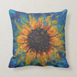 Abstrakt solros kudde