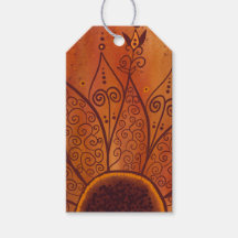 Abstrakt Solros Mönster