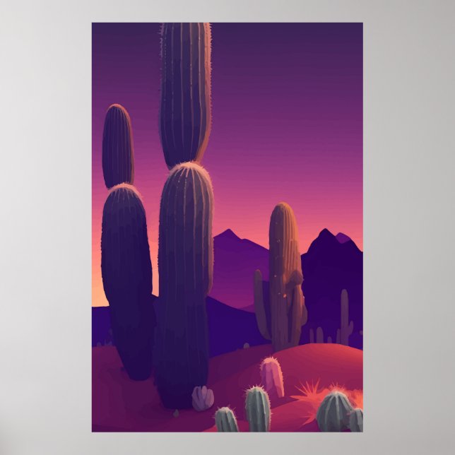 Abstrakt som målar liggande poster (Framsidan)