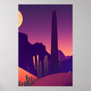 Abstrakt som målar liggande poster