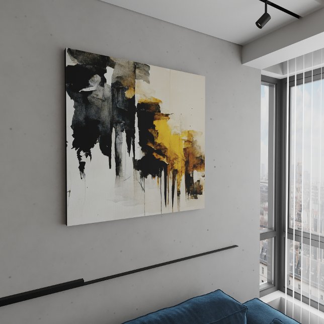 Abstrakt som målar "Överseende av Vinden". Canvas (Skapare uppladdad)
