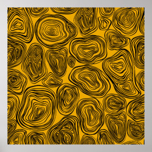 Abstrakt sömlös illustration av mönster. bild. O Poster