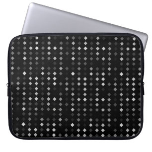 Abstrakt, sömlös mönster-bakgrund med multikol laptop fodral