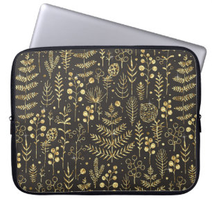 Abstrakt sömlös mönster. Kreativets vintage backgr Laptop Fodral