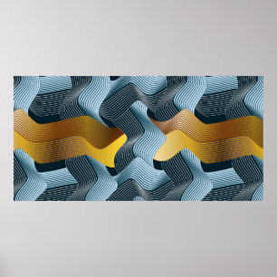 Abstrakt sömlös ornament med vinkara poster