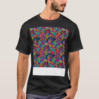 Abstrakt Sömlösa former av Mönster Geometric Linje T Shirt
