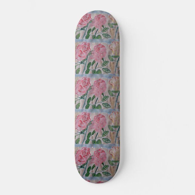 Abstrakt Sommar Ro Skateboard (Framsida)