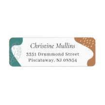 Abstrakt Sommartropisk Returadress