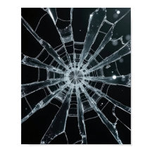Abstrakt söndrig glasstruktur sprucken webb sprick