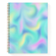 Abstrakt Söt Pastel Swirls Mönster