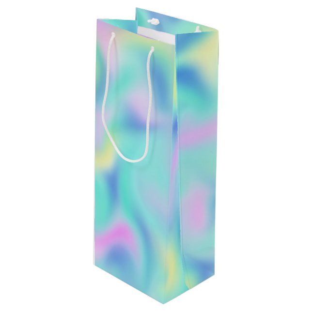 Abstrakt Söt Pastel Swirls Mönster (Framsidan Vinklad)