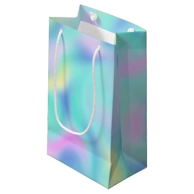 Abstrakt Söt Pastel Swirls Mönster (Framsidan Vinklad)