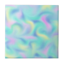 Abstrakt Söt Pastel Swirls Mönster