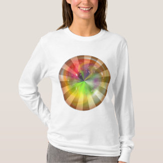 Abstrakt Sphere med Light Effect T Shirt