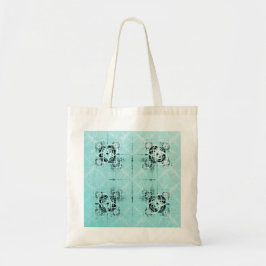 Abstrakt Spiral Delight Budget Toit Bag Tygkasse