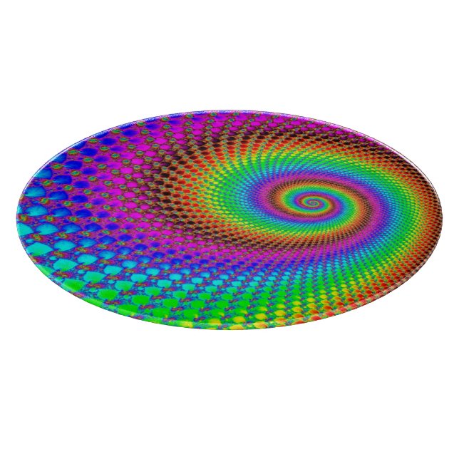 Abstrakt Spiral Fractal (Hörn)