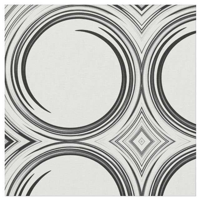 Abstrakt Spiral Swirl Mönster #45 Tyg (Närbild)