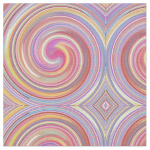 Abstrakt Spiral Swirl Mönster #8 Tyg
