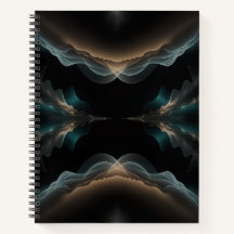 Abstrakt Spiralblock med Vågform