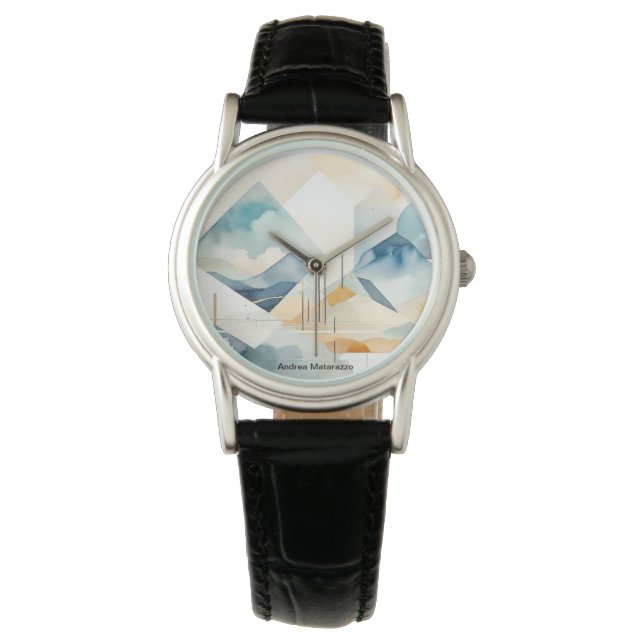 Abstrakt Spirit Armbandsur (Framsida)