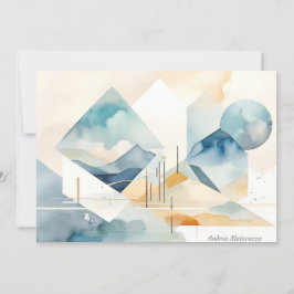 Abstrakt Spirit Flat Card