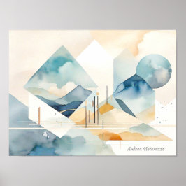 Abstrakt Spirit Poster