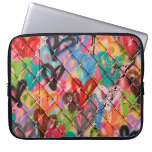 Abstrakt Spray Paint Struktur Background,street Laptop Fodral