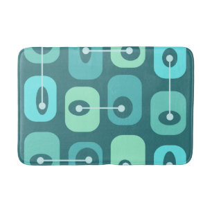 Abstrakt Squishy Cubes Turcos Badrumsmatta