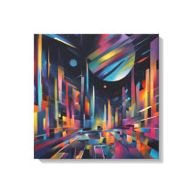 Abstrakt Stad