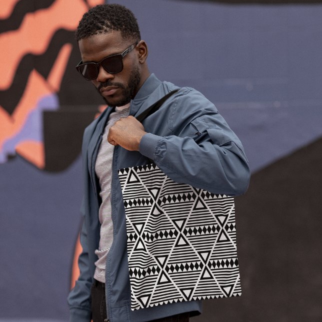 Abstrakt stamstammar tygkasse (Skapare uppladdad)