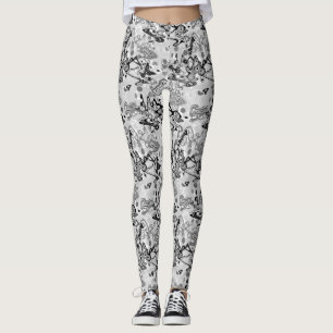 Abstrakt stänk modern stilistiskt mode onab leggings