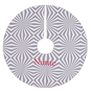Abstrakt Starburst Thunder_Cove Julgransmatta Borstad Polyester