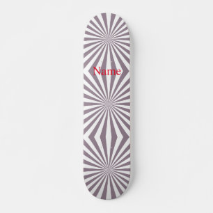 Abstrakt Starburst Thunder_Cove Mini Skateboard Bräda 18,5 Cm